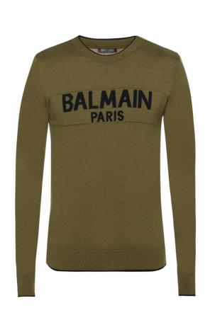 Logo-embroidered sweater, zdjęcie 1 Logo-embroidered sweater od Balmain